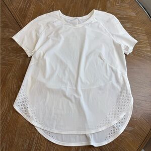 lululemon athletica White Short Sleeve Tee